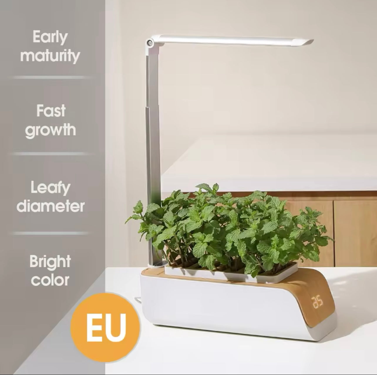 Jardín Cultivo LED Hidropónico Inteligente