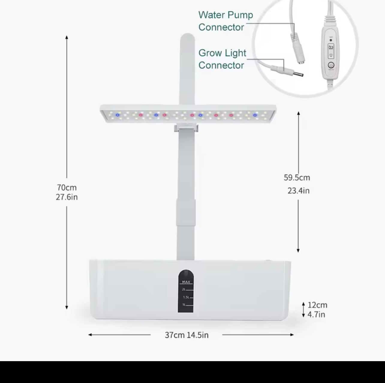 Ecological Smart Hydroponic Garden